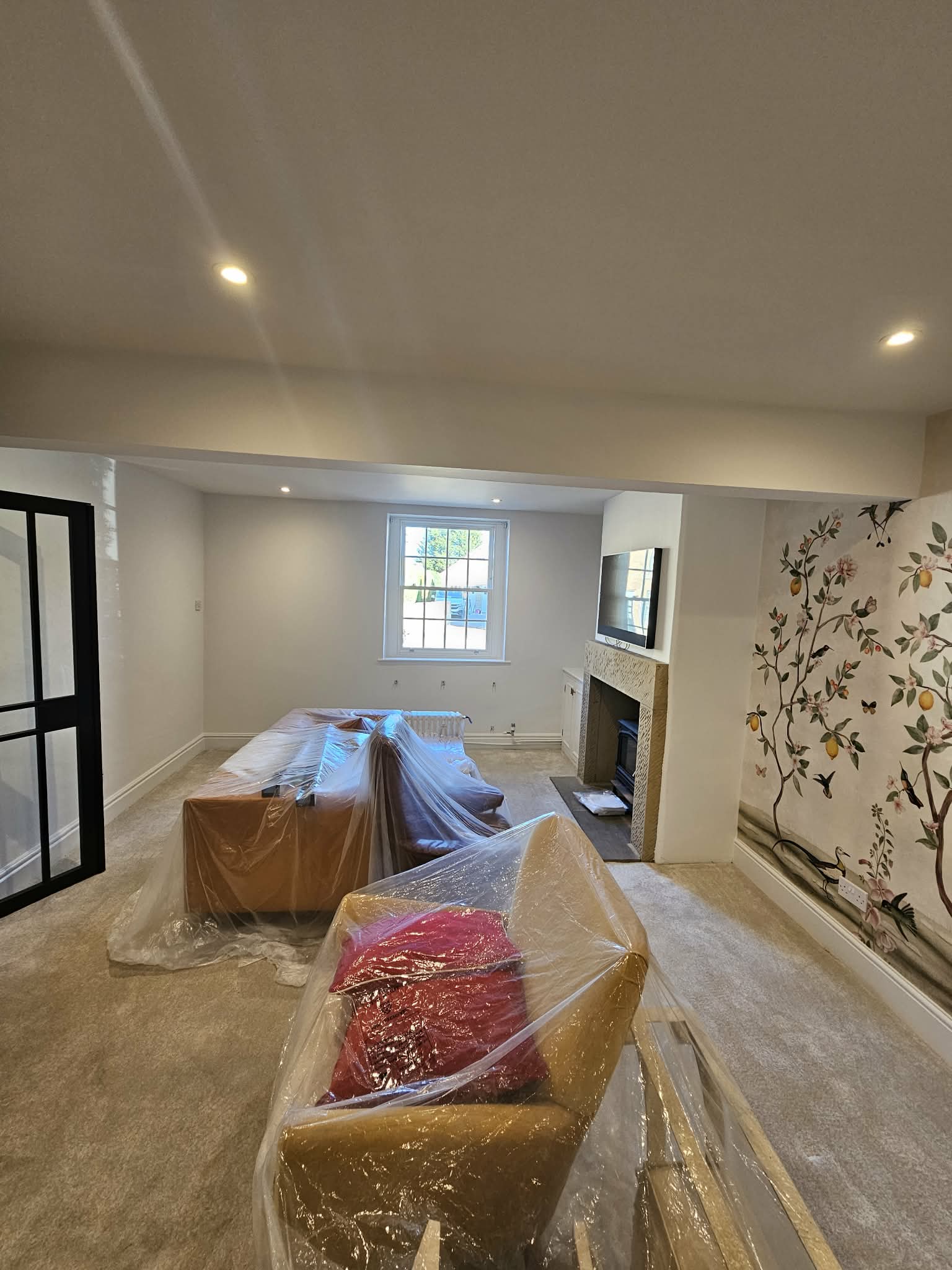 Professional decorating detail