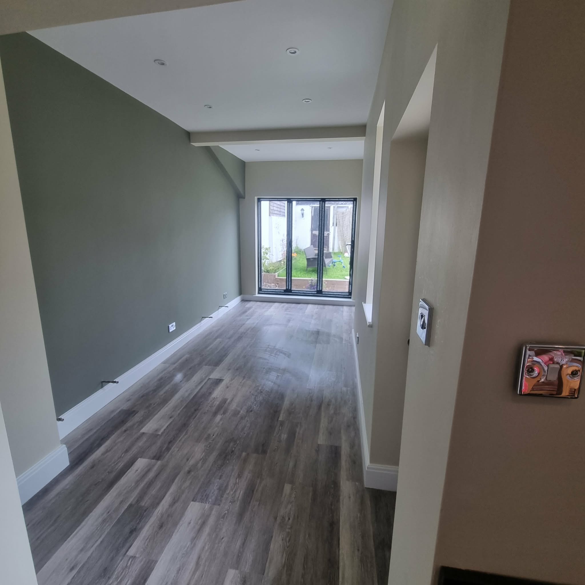 Before bathroom decorating view